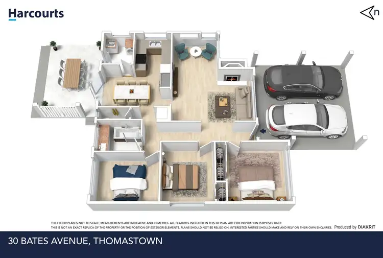 Floorplan of Homely house listing, 30 Bates Avenue, Thomastown VIC 3074