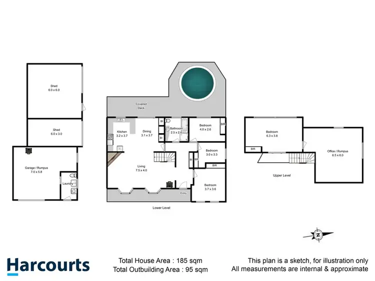 Floorplan of Homely house listing, 7 Broughton Avenue, Mount Nelson TAS 7007