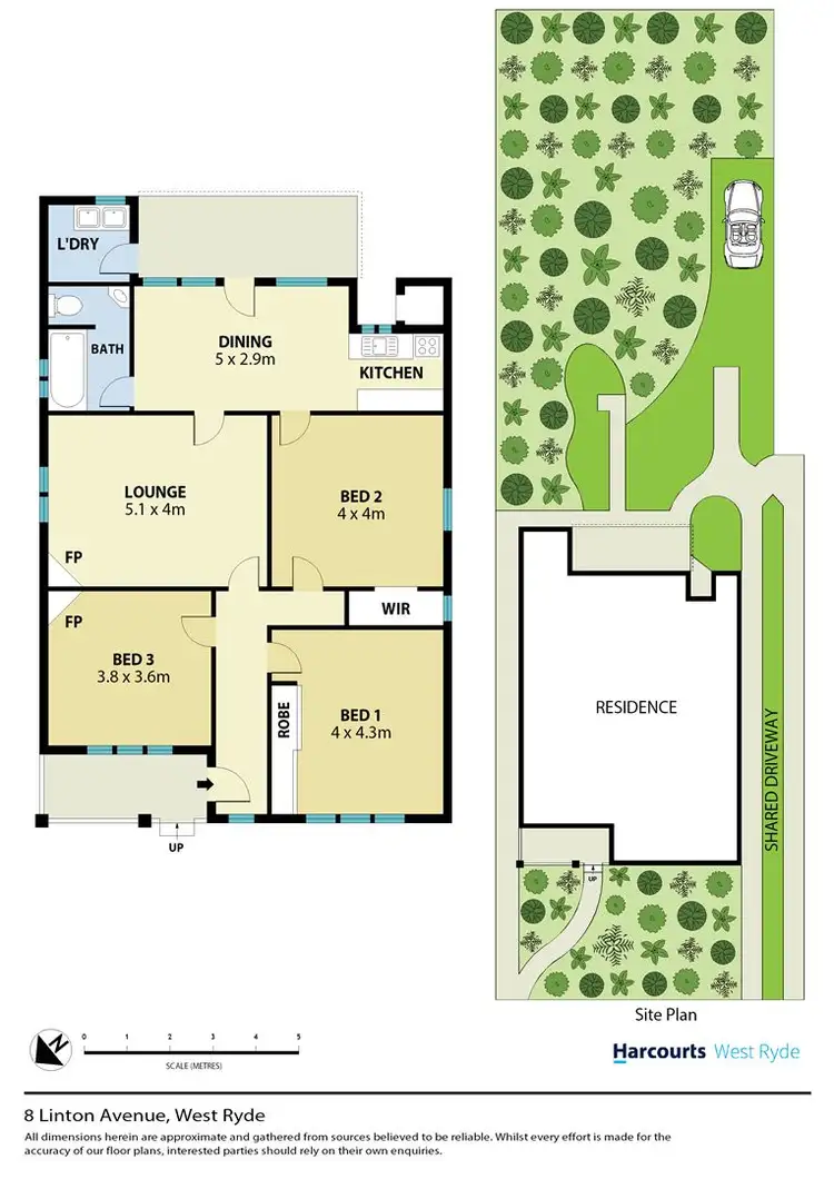 Floorplan of Homely house listing, 8 Linton Avenue, West Ryde NSW 2114