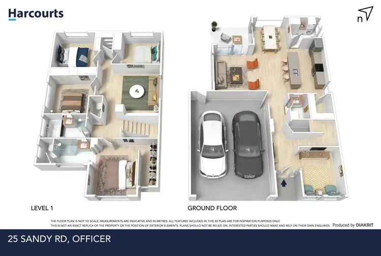 Floorplan of Homely house listing, 25 Sandy Road, Officer VIC 3809