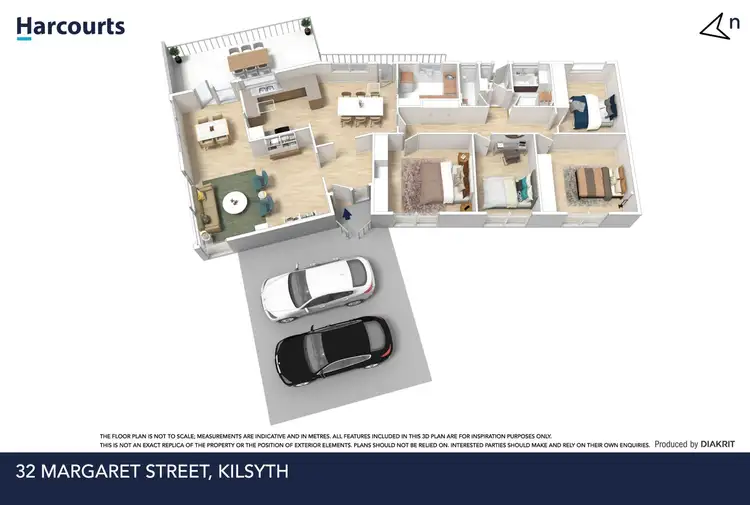 Floorplan of Homely house listing, 32 Margaret Street, Kilsyth VIC 3137