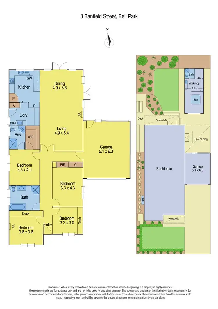 Floorplan of Homely house listing, 8 Banfield Street, Bell Park VIC 3215