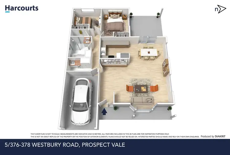 Floorplan of Homely unit listing, 5/376-378 Westbury Road, Prospect Vale TAS 7250