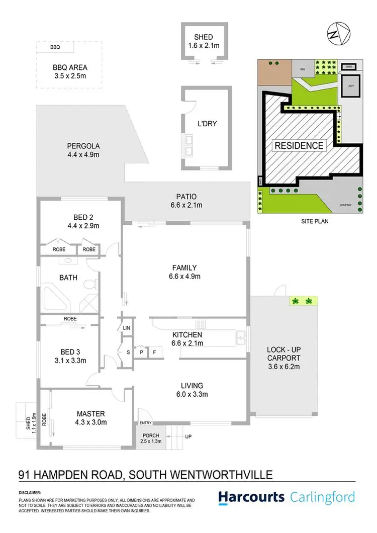 Floorplan of Homely house listing, 91 Hampden Road, South Wentworthville NSW 2145