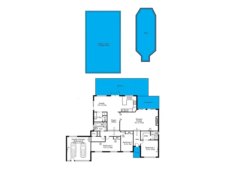 Floorplan of Homely house listing, 38 Seaview Drive, Happy Valley SA 5159