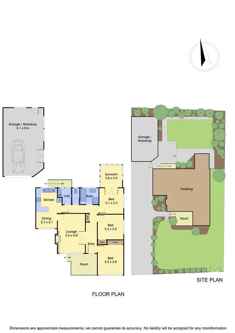 Floorplan of Homely house listing, 5 Lernes Street, Forest Hill VIC 3131
