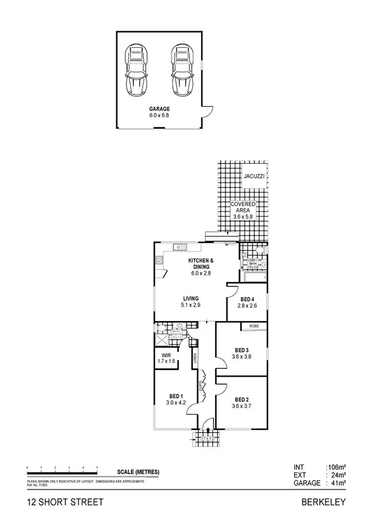 Floorplan of Homely house listing, 12 Short Street, Berkeley NSW 2506