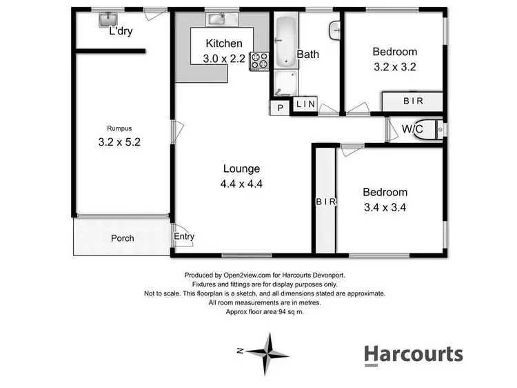 Floorplan of Homely unit listing, 1/6 Tasman Street, Devonport TAS 7310