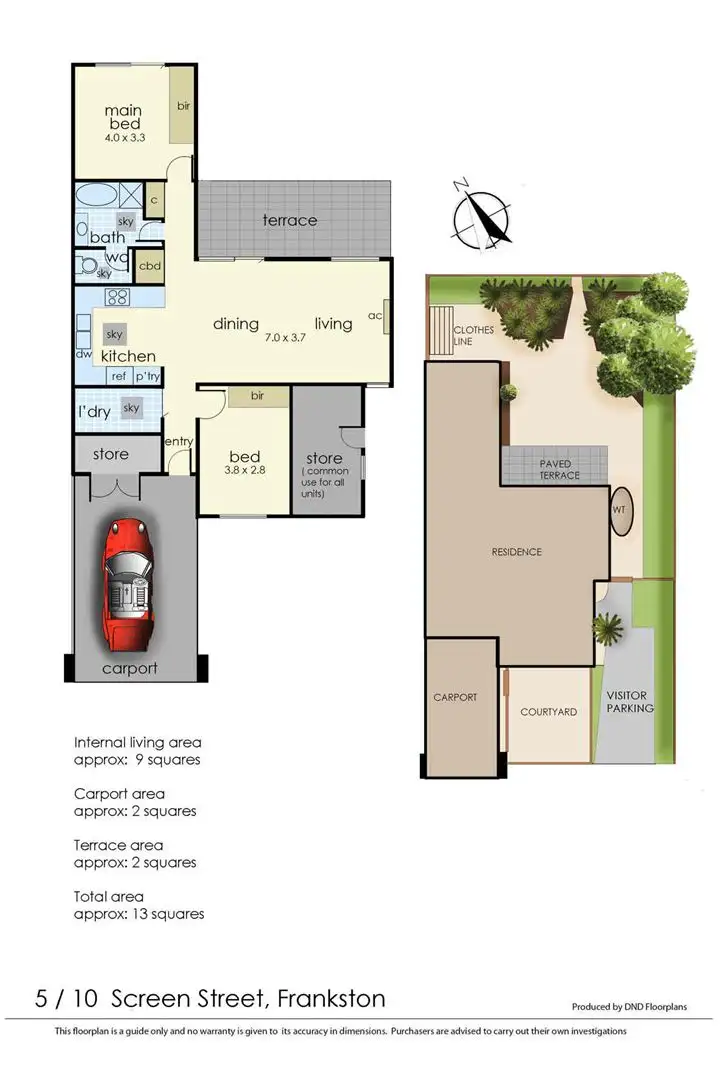 Floorplan of Homely unit listing, 5/10 Screen Street, Frankston VIC 3199