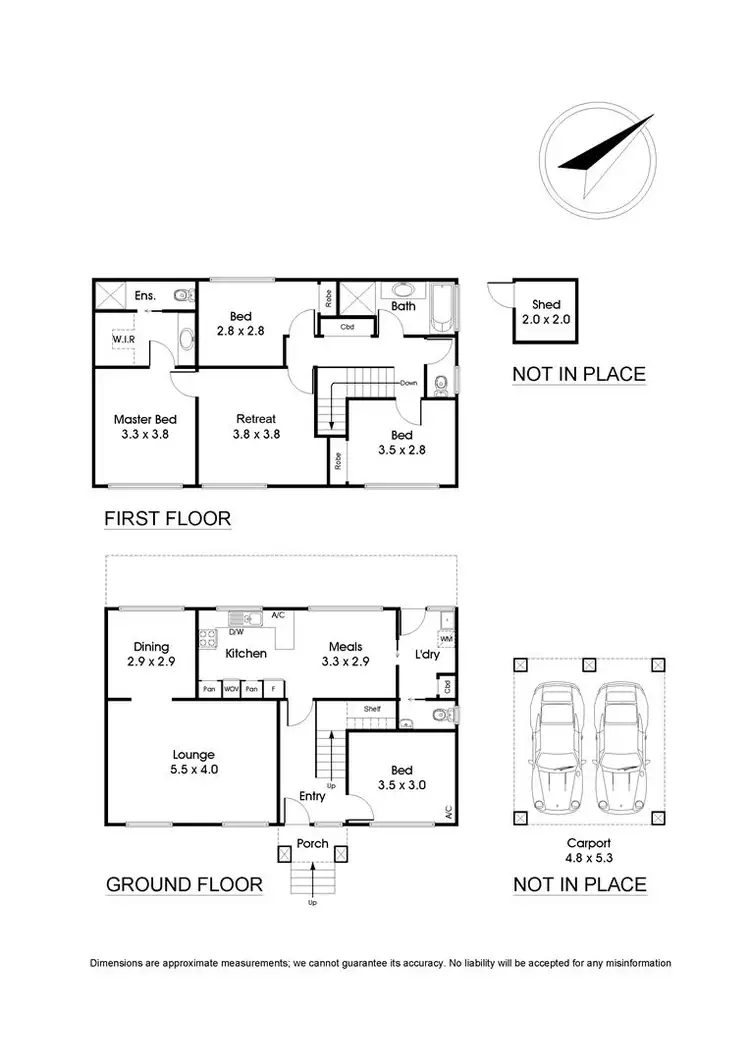Floorplan of Homely house listing, 28 Amesbury Avenue, Wantirna VIC 3152
