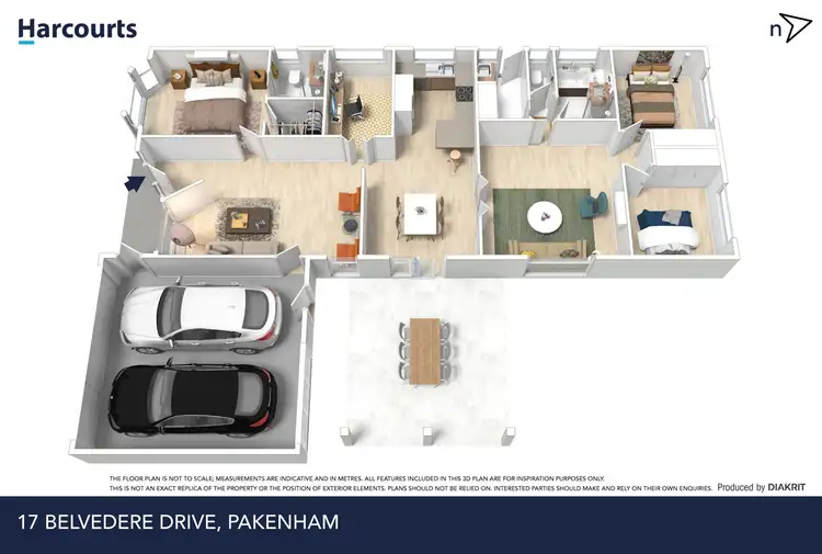 Floorplan of Homely house listing, 17 Belvedere Drive, Pakenham VIC 3810