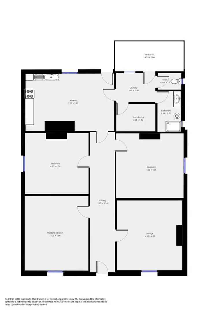 Floorplan of Homely house listing, 2 Railway Street, Peterborough SA 5422