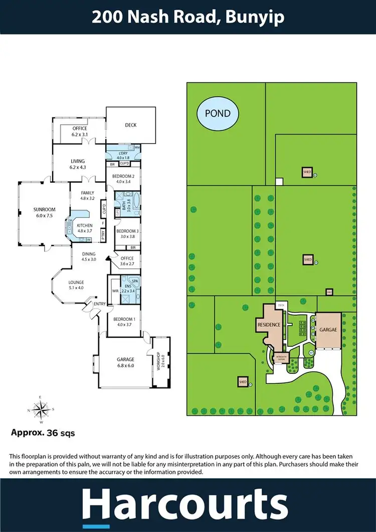 Floorplan of Homely house listing, 200 Nash Road, Bunyip VIC 3815