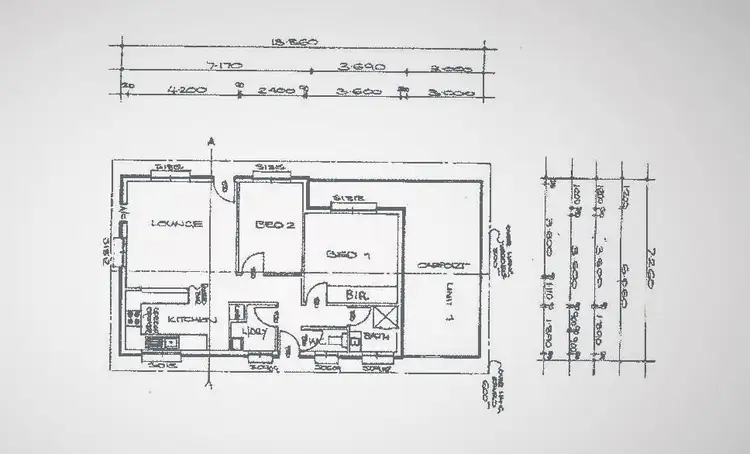 Floorplan of Homely unit listing, 1/113 Bookpurnong Terrace, Loxton SA 5333