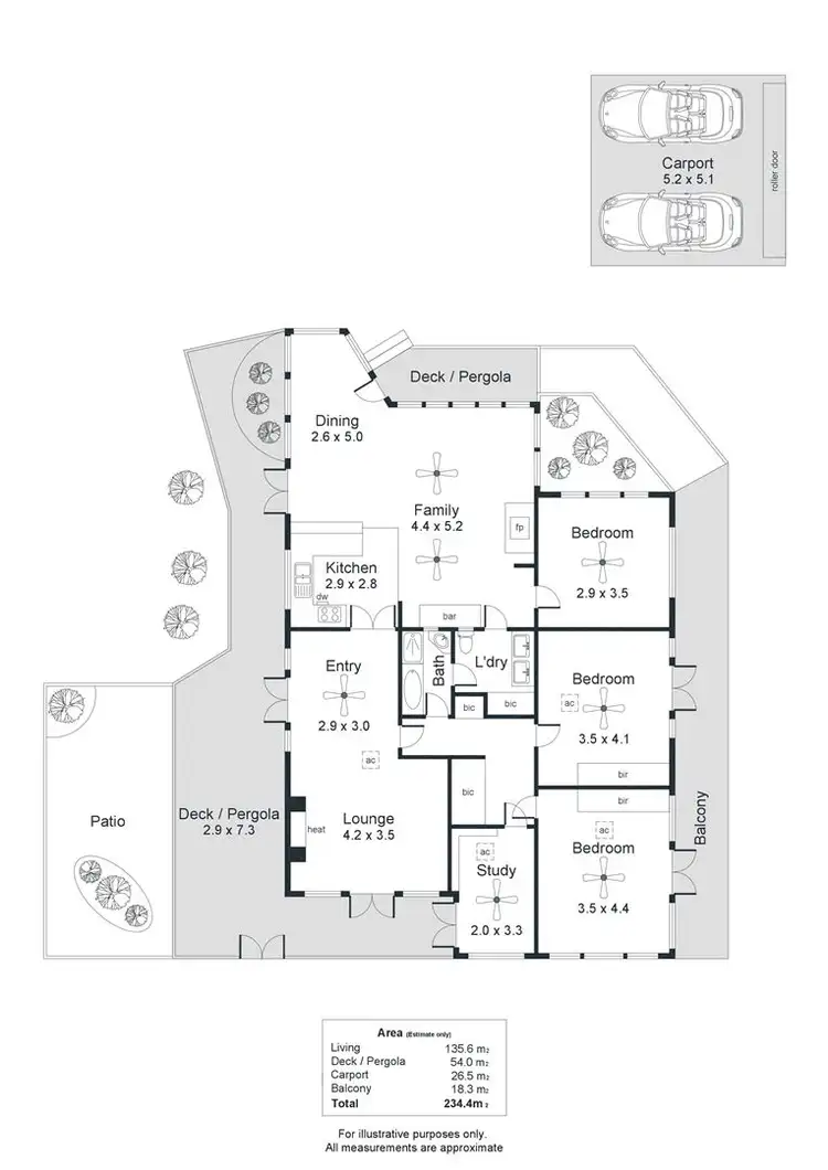 Floorplan of Homely house listing, 21 Wolseley Road, Blackwood SA 5051