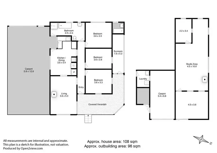 Floorplan of Homely house listing, 65 Triffets Lane, Castle Forbes Bay TAS 7116
