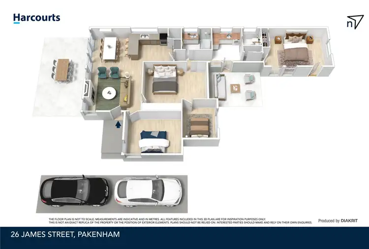 Floorplan of Homely house listing, 26 James Street, Pakenham VIC 3810