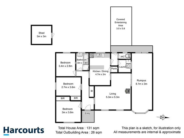 Floorplan of Homely house listing, 9 Frederick Street, Sorell TAS 7172