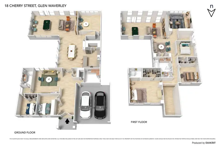 Floorplan of Homely house listing, 18 Cherry Street, Glen Waverley VIC 3150