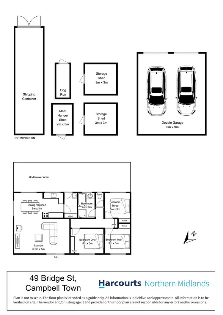 Floorplan of Homely house listing, 49 Bridge Street, Campbell Town TAS 7210