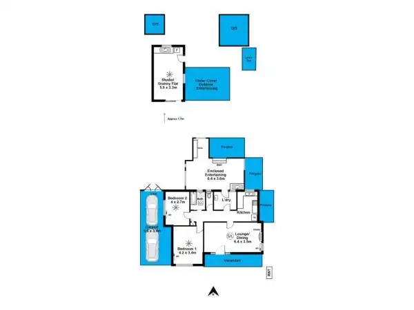 Floorplan of Homely house listing, 173 Seacombe Road, Dover Gardens SA 5048
