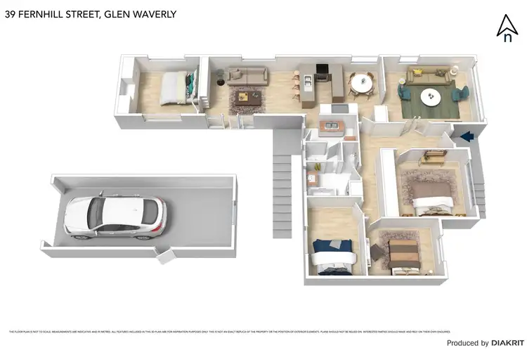 Floorplan of Homely house listing, 39 Fernhill Street, Glen Waverley VIC 3150