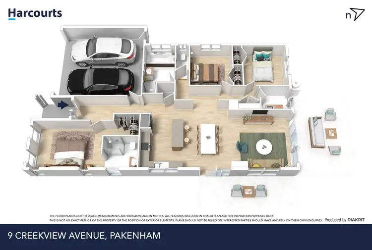 Floorplan of Homely house listing, 9 Creekview Avenue, Pakenham VIC 3810