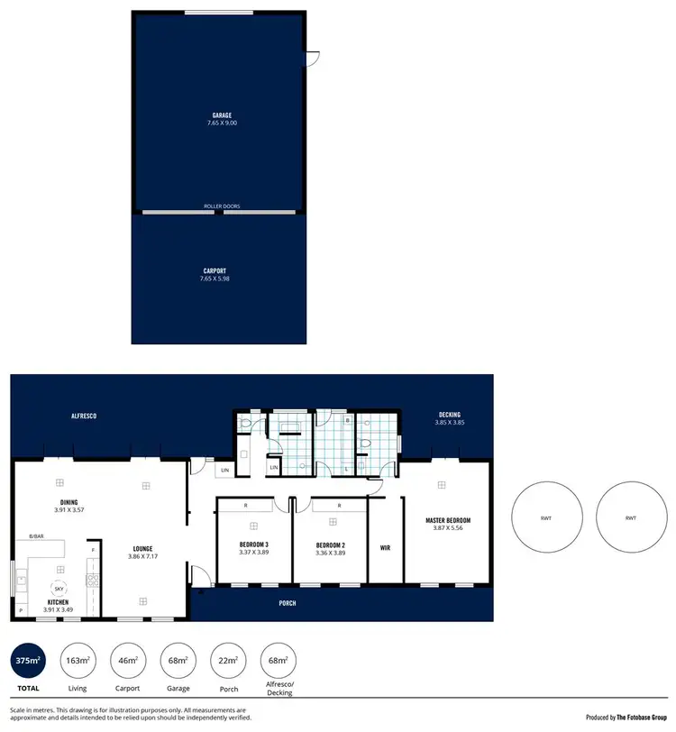 Floorplan of Homely house listing, 17 Glover Road, Two Wells SA 5501