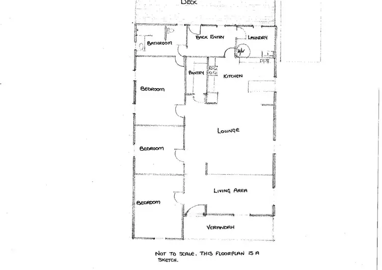 Floorplan of Homely house listing, 2 Morrisby Street, Rosebery TAS 7470