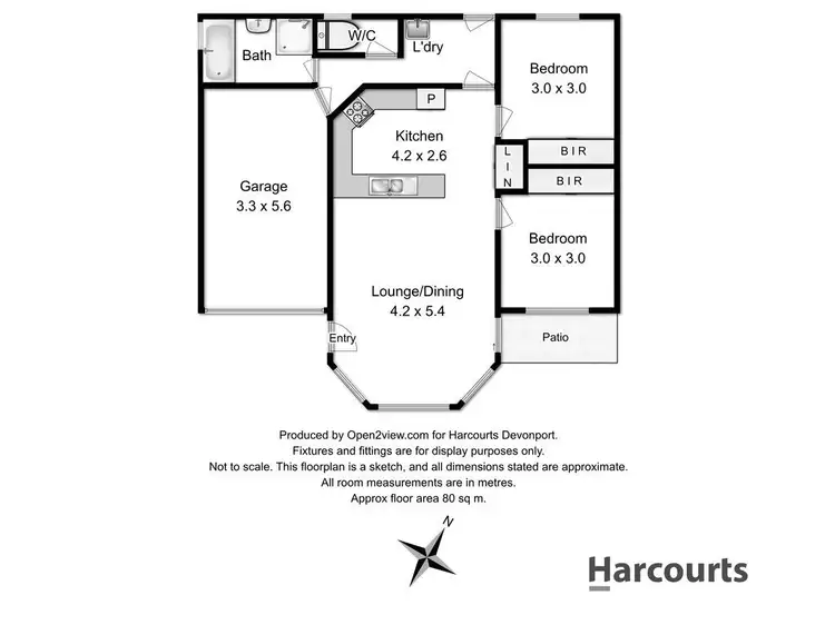 Floorplan of Homely unit listing, 5/13 Langslow Drive, Miandetta TAS 7310