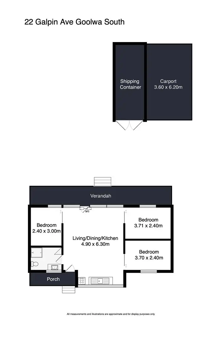 Floorplan of Homely house listing, 22 Galpin Avenue, Goolwa South SA 5214