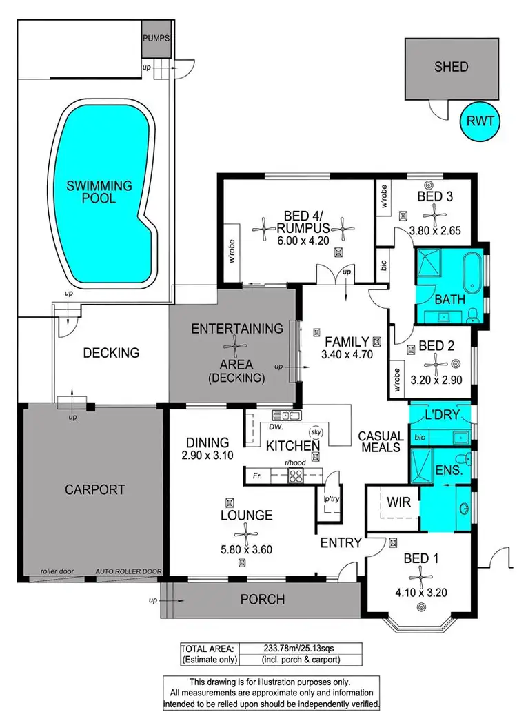 Floorplan of Homely house listing, 15 Brett Crescent, Hallett Cove SA 5158