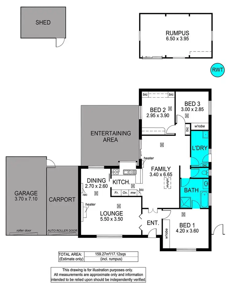 Floorplan of Homely house listing, 38 Apollo Drive, Hallett Cove SA 5158