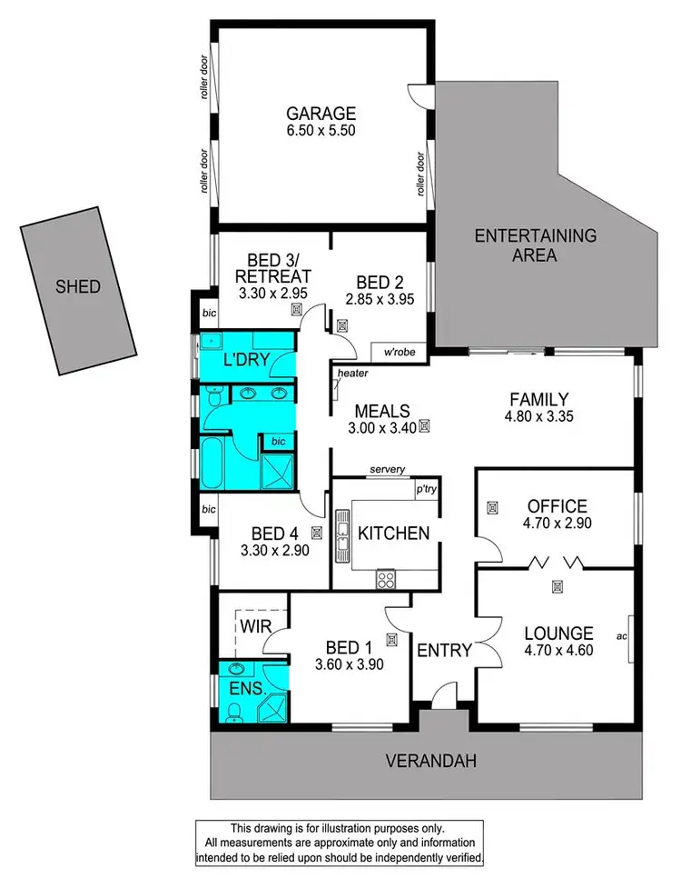 Floorplan of Homely house listing, 2 Aurora Street, Hallett Cove SA 5158