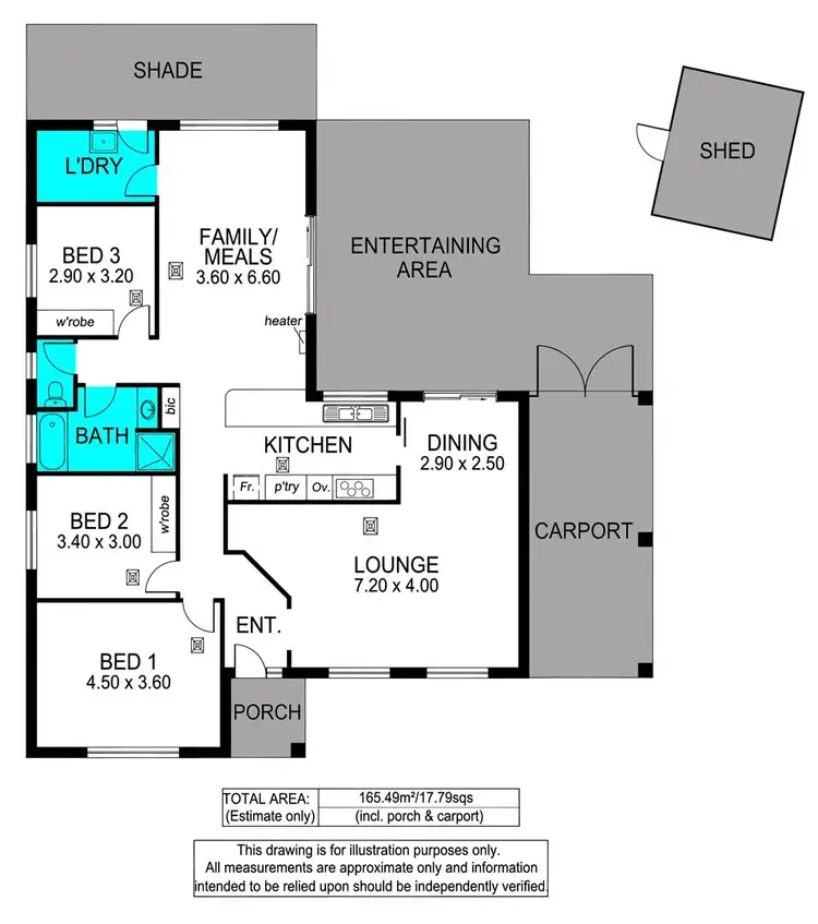 Floorplan of Homely house listing, 13 Chalani Crescent, Hallett Cove SA 5158