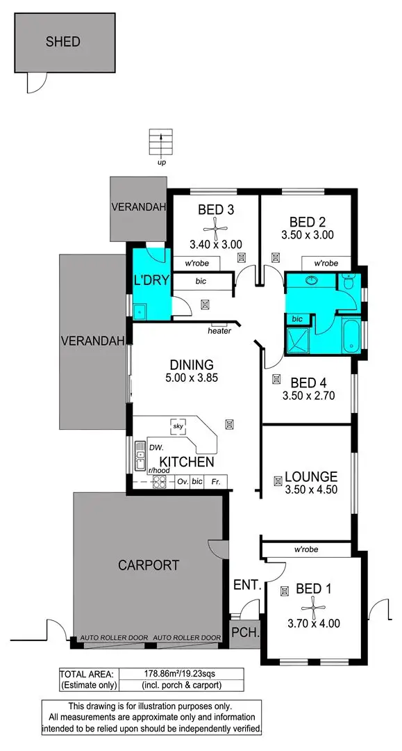 Floorplan of Homely house listing, 9 Nash Lane, Morphett Vale SA 5162