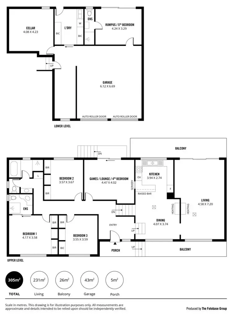 Floorplan of Homely house listing, 6 Adnamira Avenue, Rostrevor SA 5073