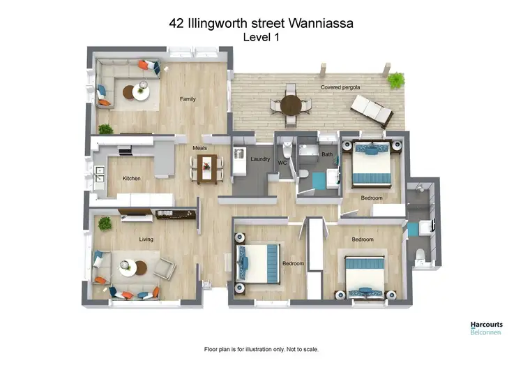 Floorplan of Homely house listing, 42 Illingworth Street, Wanniassa ACT 2903