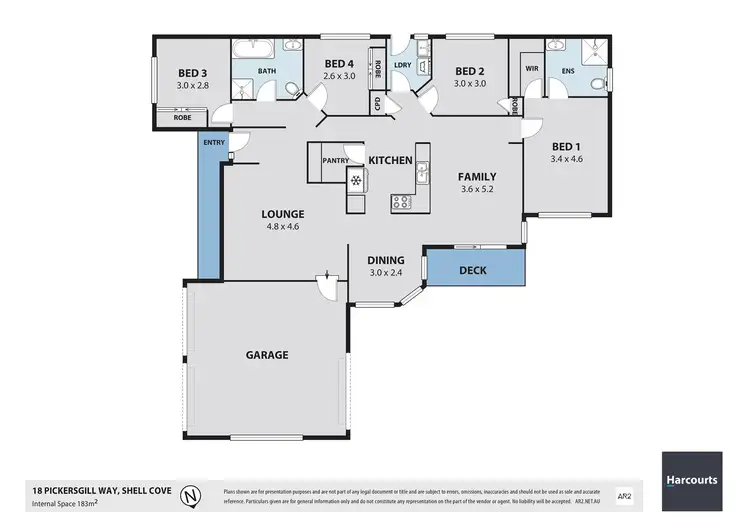 Floorplan of Homely house listing, 18 Pickersgill Way, Shell Cove NSW 2529