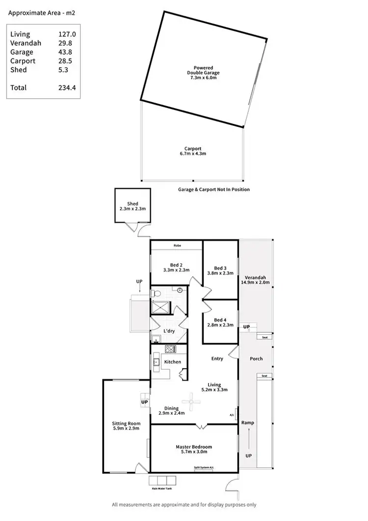 Floorplan of Homely house listing, 76 Alexander Street, Sellicks Beach SA 5174