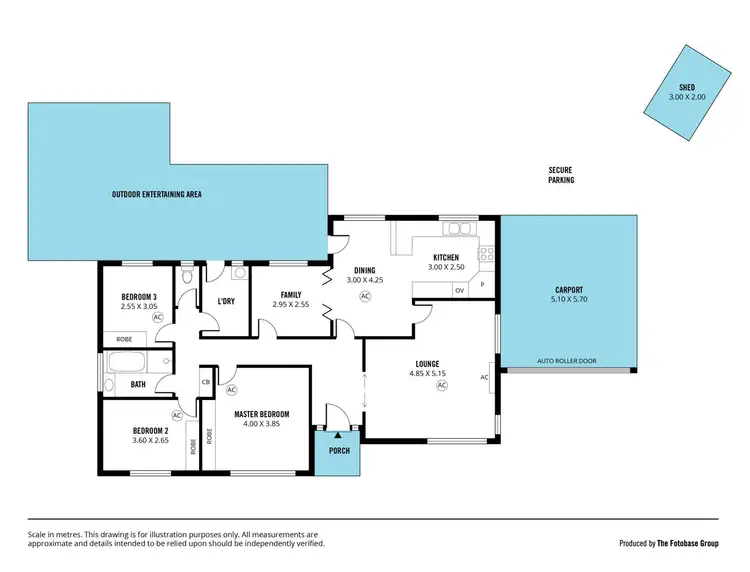 Floorplan of Homely house listing, 5 Falcon Court, Hallett Cove SA 5158