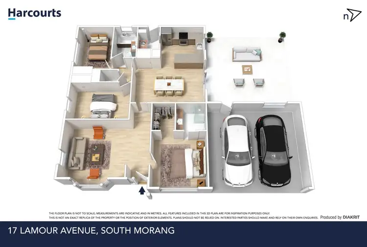 Floorplan of Homely house listing, 17 Lamour Avenue, South Morang VIC 3752