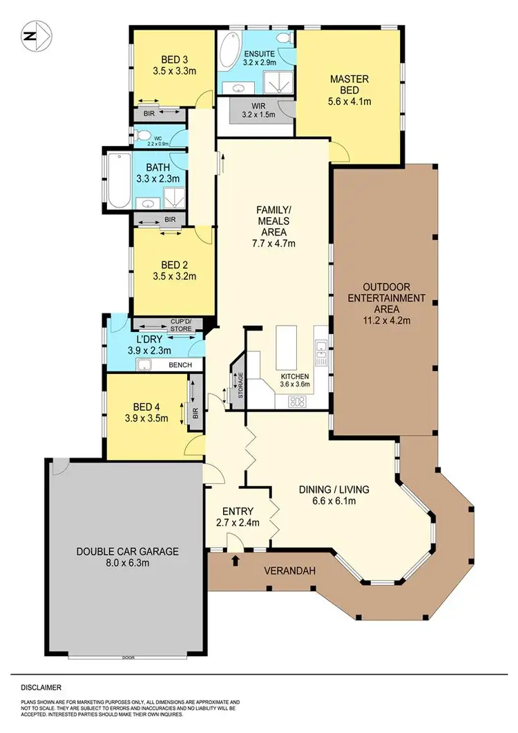 Floorplan of Homely house listing, 113 Howe Street, Miners Rest VIC 3352