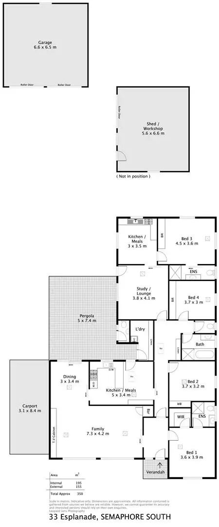 Floorplan of Homely house listing, 33 Esplanade, Semaphore South SA 5019