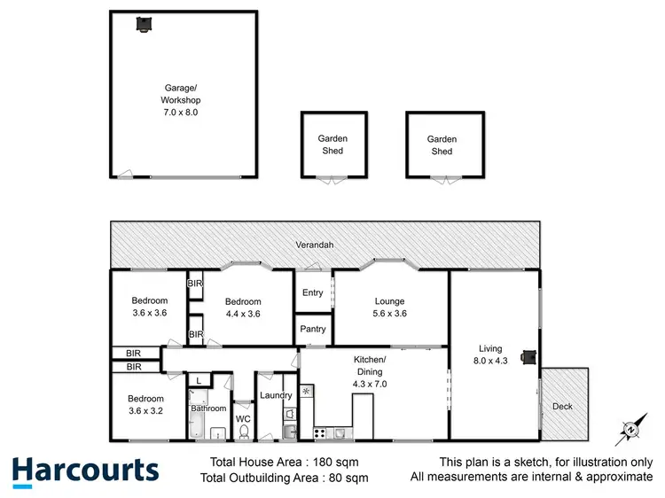 Floorplan of Homely house listing, 30 Boundary Creek Road, Judbury TAS 7109