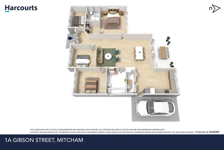 Floorplan of Homely house listing, 1A Gibson Street, Mitcham VIC 3132