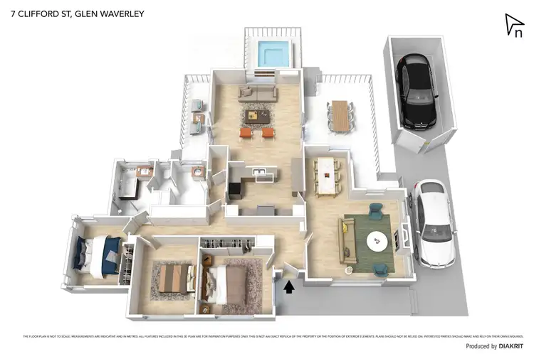 Floorplan of Homely house listing, 7 Clifford Street, Glen Waverley VIC 3150