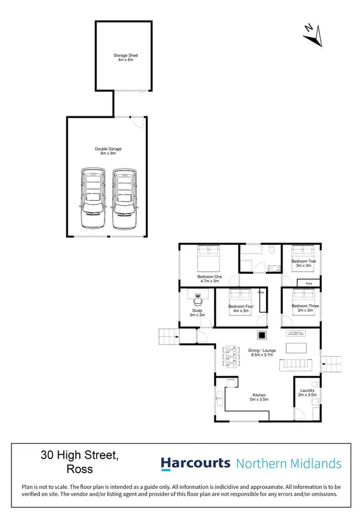 Floorplan of Homely house listing, 30 High Street, Ross TAS 7209
