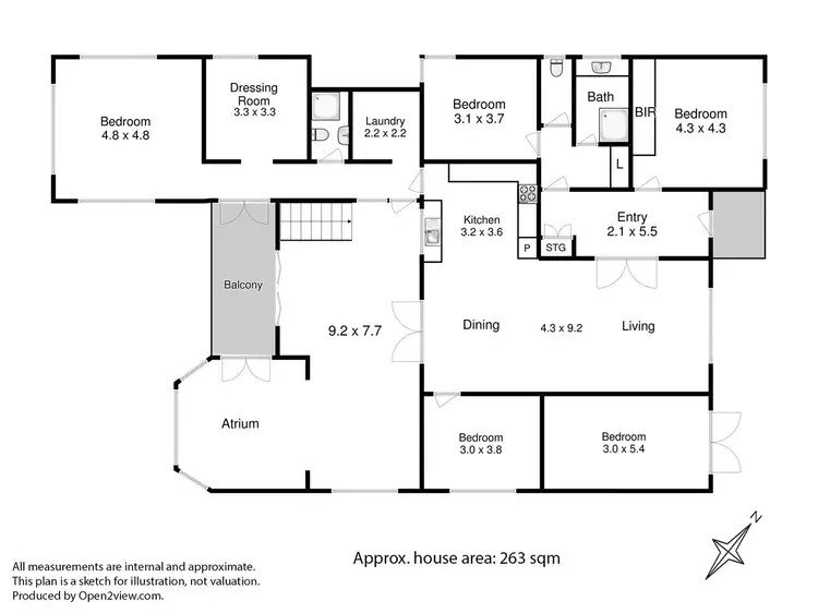 Floorplan of Homely house listing, 8 Stoke Street, New Town TAS 7008