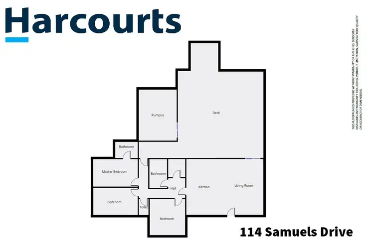 Floorplan of Homely house listing, 114 Samuel Drive, Wartook VIC 3401